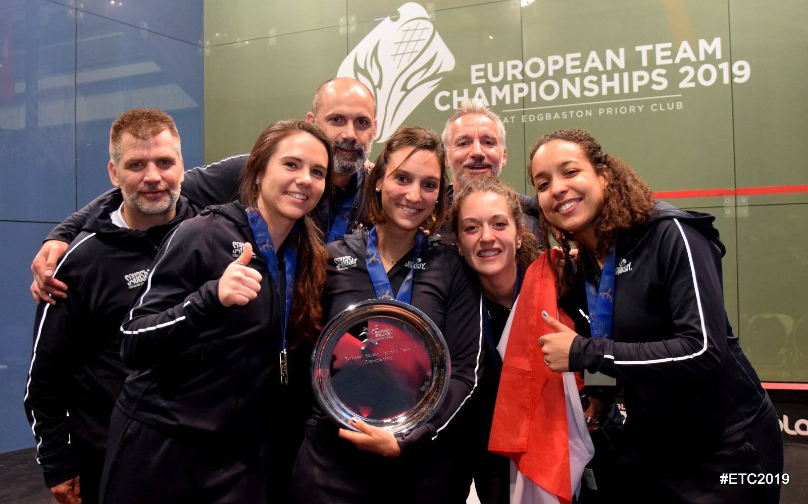 L'équipe de France championne d'Europe 2019